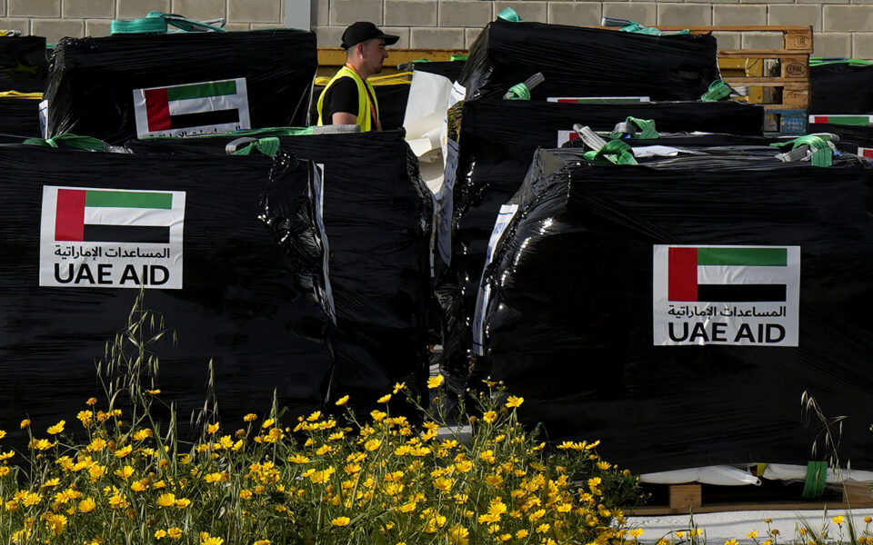 Second ship loaded with Gaza aid from Cyprus, says charity | eKathimerini.com