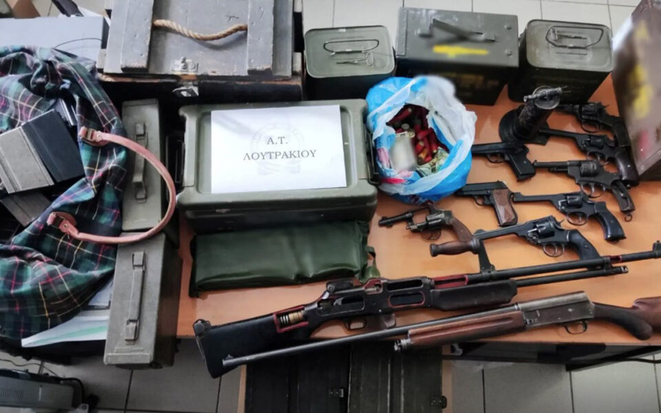 Police seize multiple firearms from Corinthia house