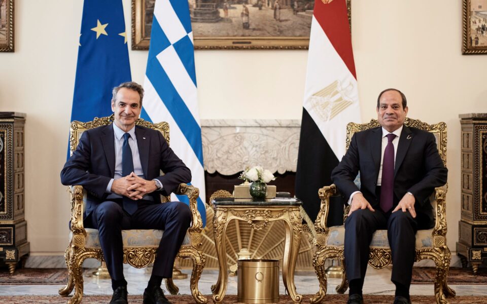 Greek PM and Egyptian President strengthen partnership