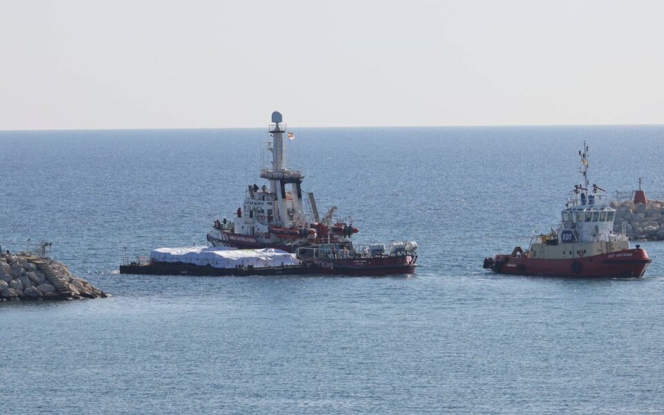 Second aid ship heading to Gaza from Cyprus