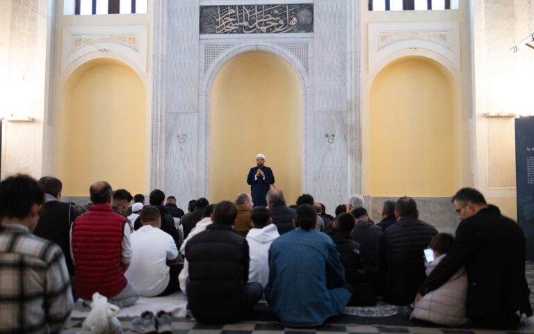 Historic mosque opens for prayers after a century