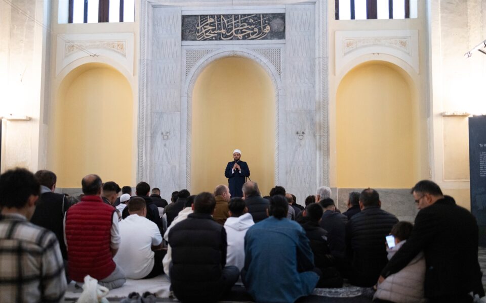 Historic mosque opens for prayers after a century