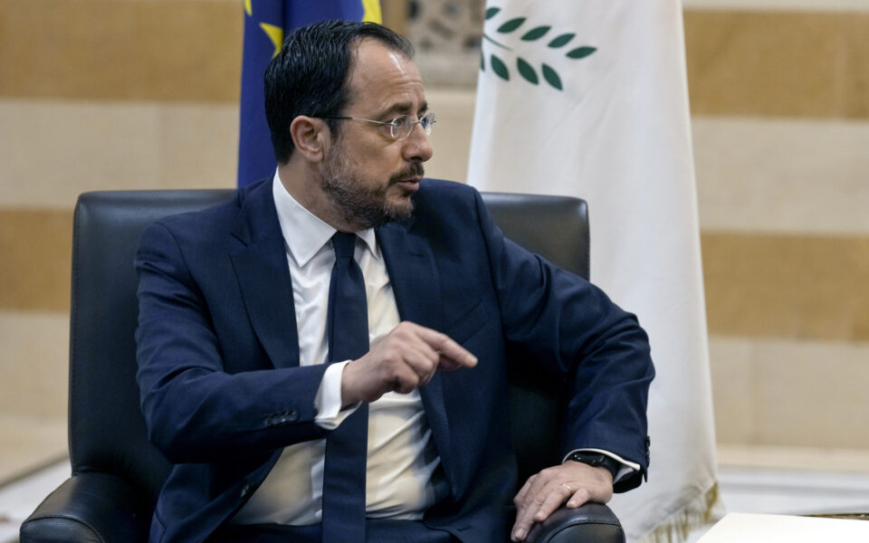 Cyprus cannot accept more Syrian refugees, Christodoulides says