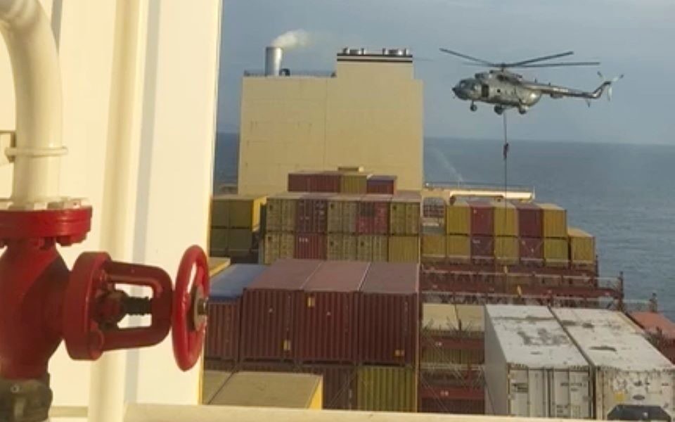 Iran seizes cargo ship in Strait of Hormuz after threats to close waterway