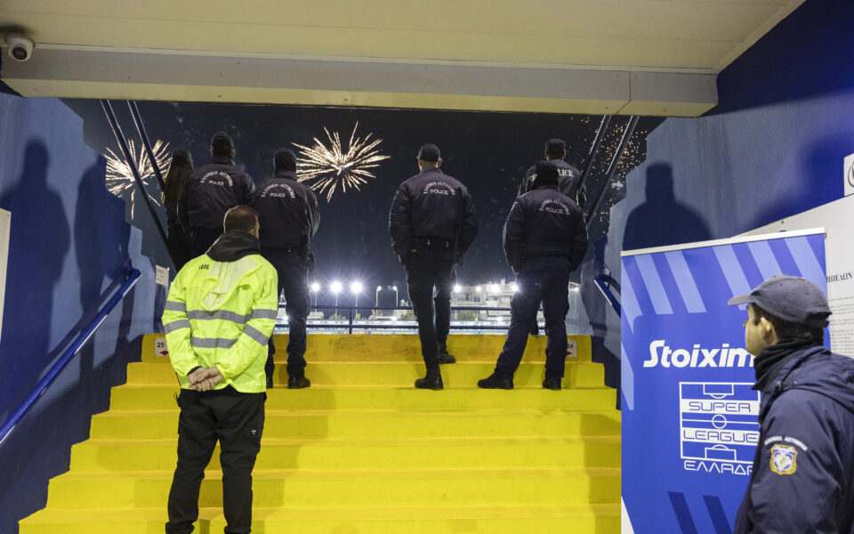 After police officer’s death, Greek soccer fans will need a state-issued QR code to attend games