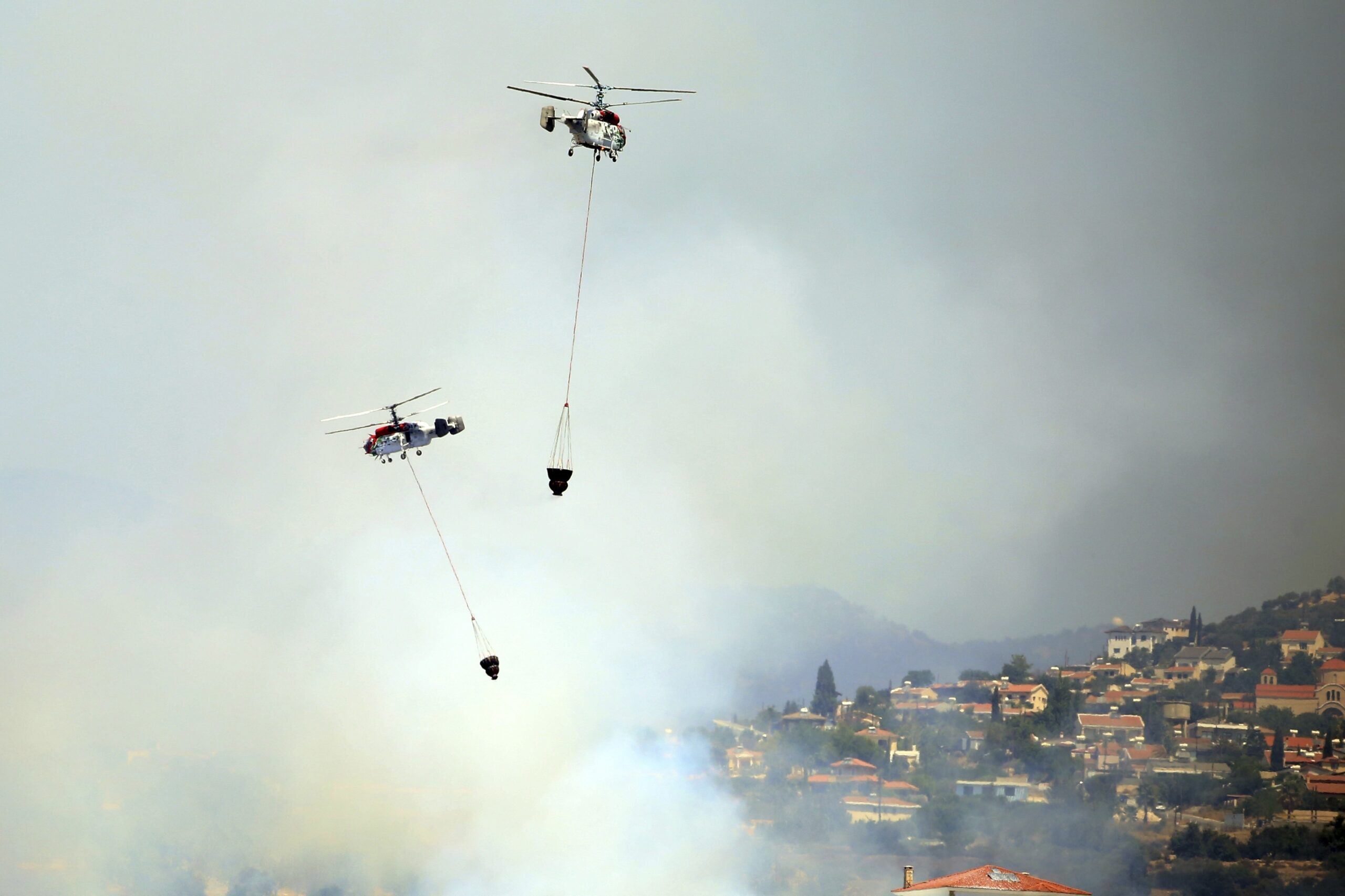 Jordan stations 2 firefighting helicopters in Cyprus to help as summer fire season arrives image