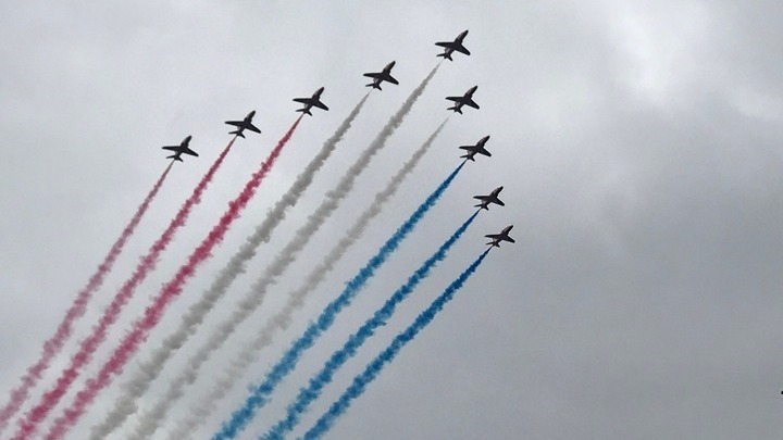 Red Arrows aerobatic team to perform in Paleo Faliro on May 18